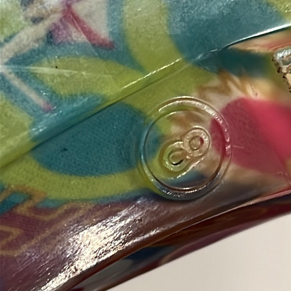 Coach Poppy Rainboots Sz 8 - Picture 8 of 15